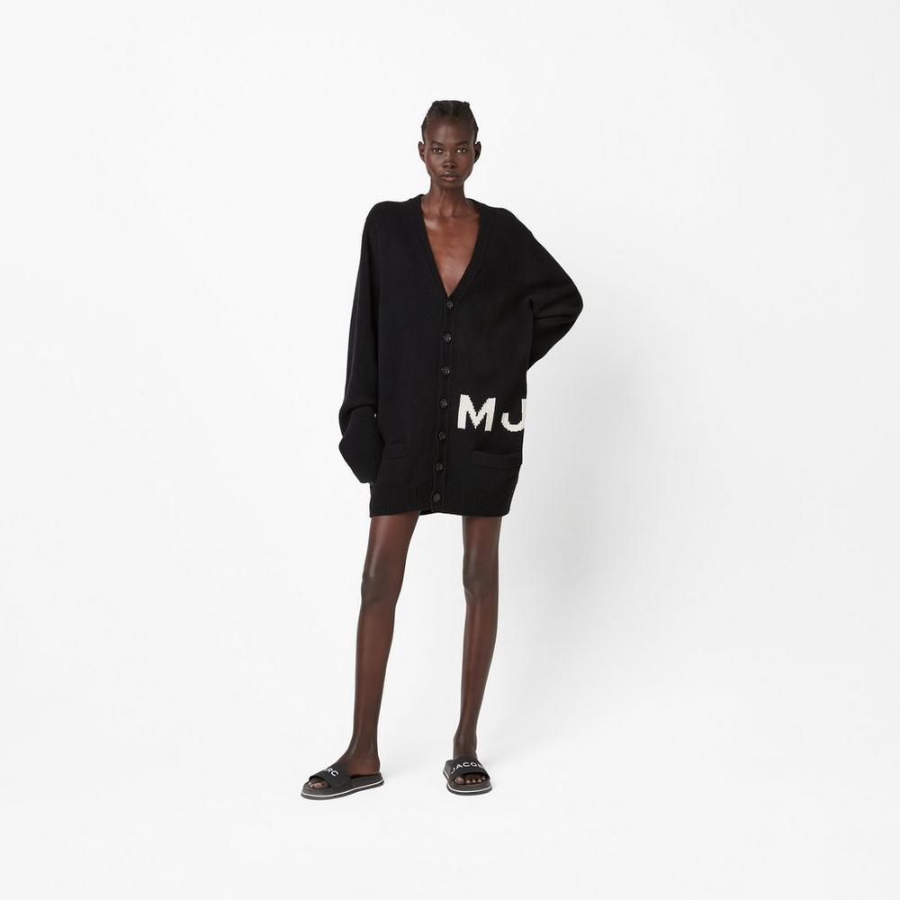 Marc Jacobs Big Kardigán Damske Čierne | WHJB-20687