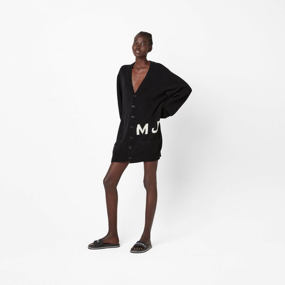 Marc Jacobs Big Kardigán Damske Čierne | WHJB-20687