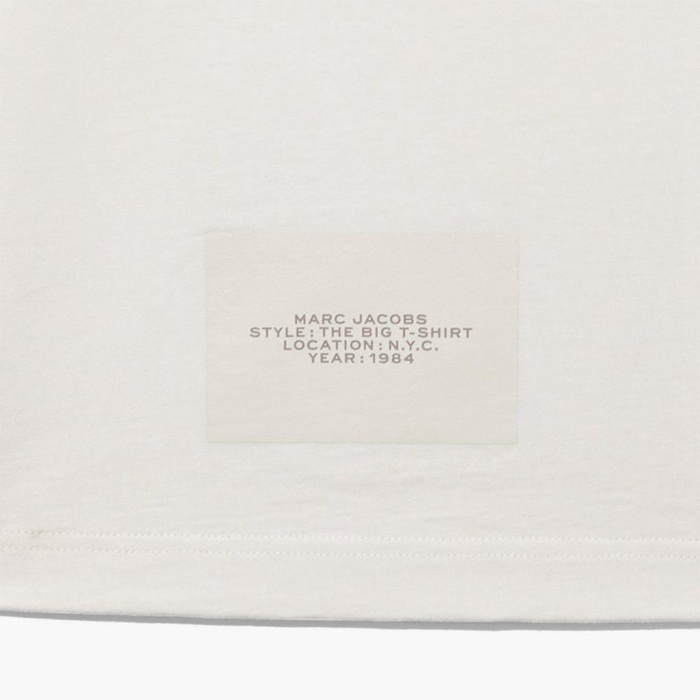 Marc Jacobs Big T-Shirt Tricko Damske Biele | HOZQ-82340