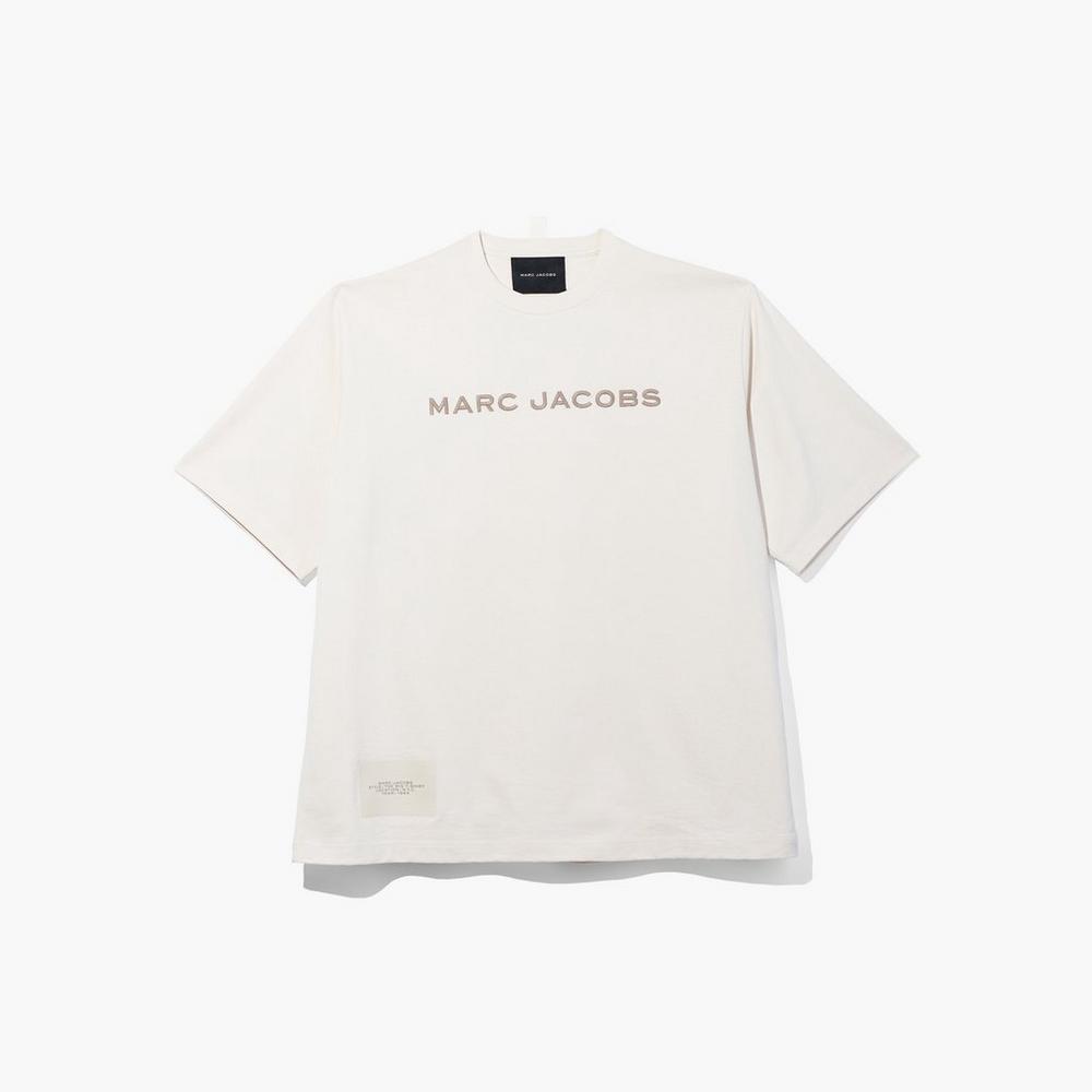 Marc Jacobs Big T-Shirt Tricko Damske Biele | HOZQ-82340