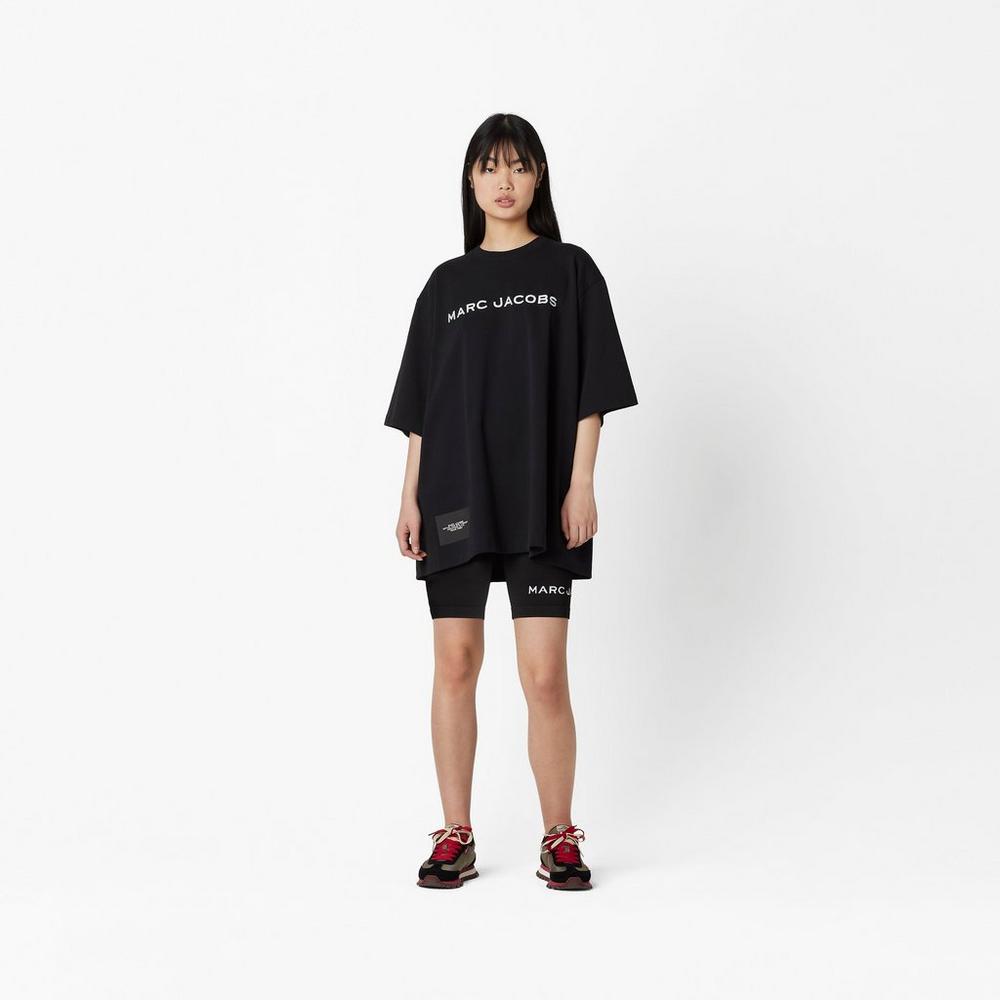 Marc Jacobs Big T-Shirt Tricko Damske Čierne | HGQU-25946