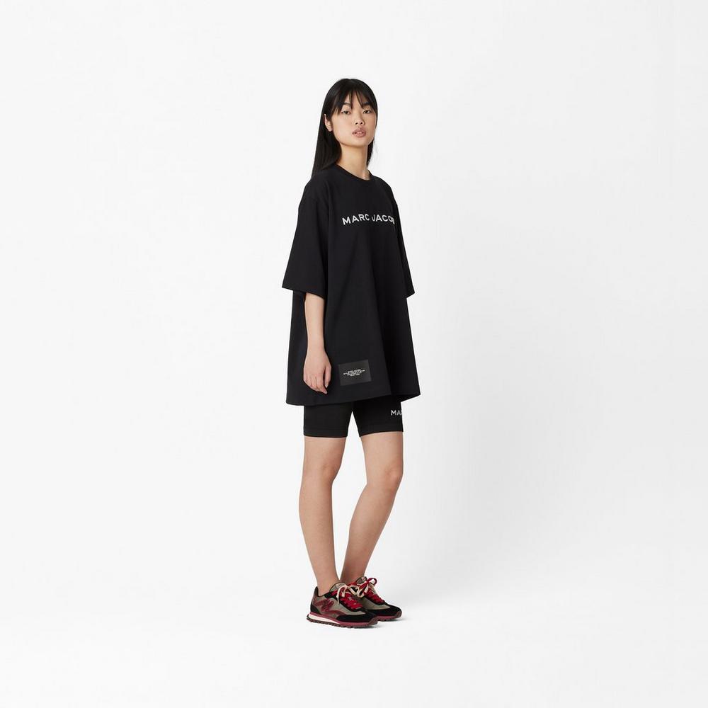 Marc Jacobs Big T-Shirt Tricko Damske Čierne | HGQU-25946
