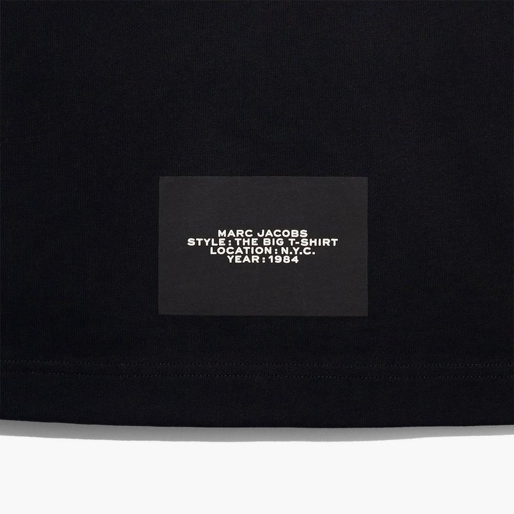 Marc Jacobs Big T-Shirt Tricko Damske Čierne | HGQU-25946