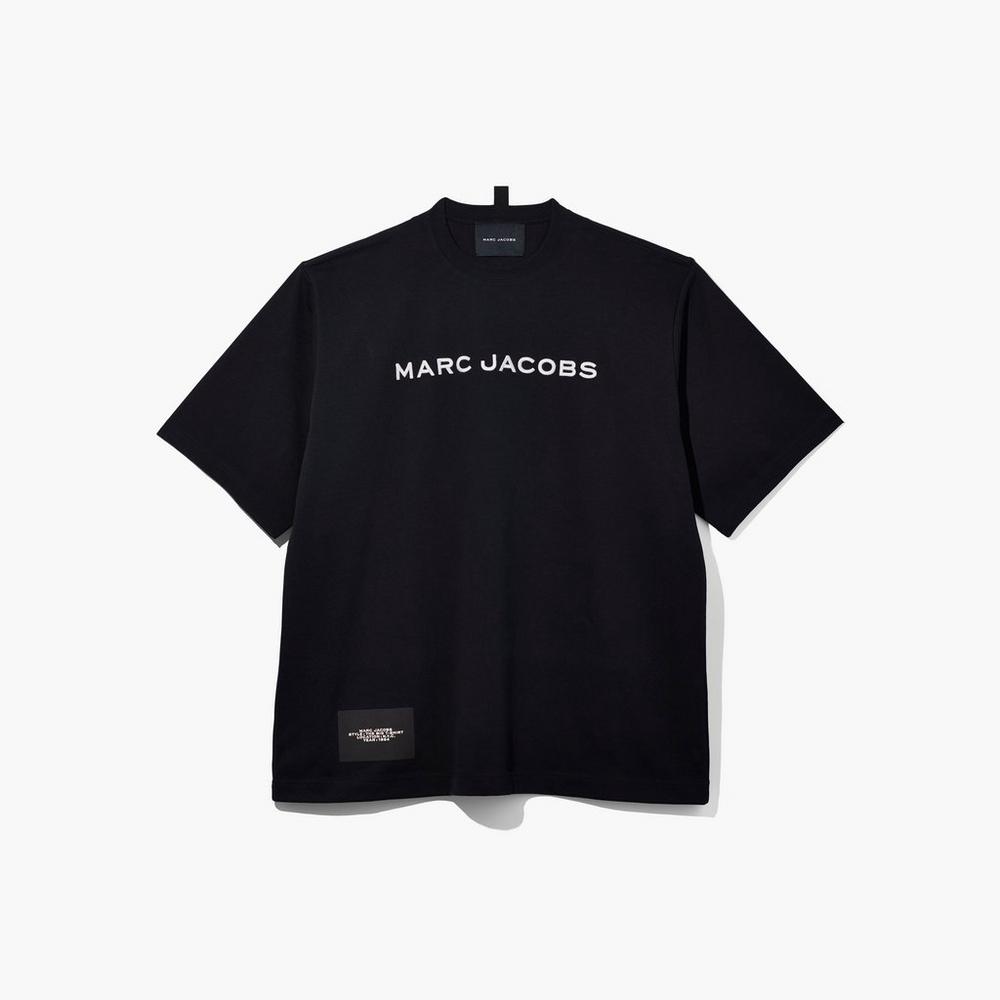Marc Jacobs Big T-Shirt Tricko Damske Čierne | HGQU-25946