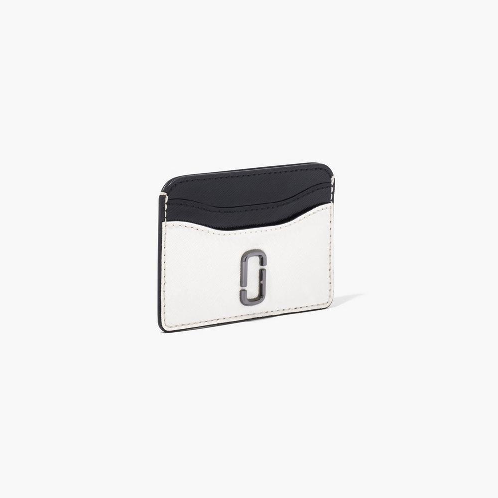 Marc Jacobs Card Case Snapshot Kabelka Damske Čierne Biele | RUIV-19053