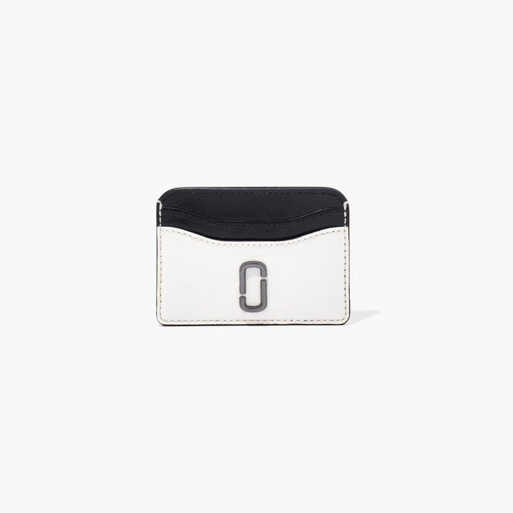 Marc Jacobs Card Case Snapshot Kabelka Damske Čierne Biele | RUIV-19053