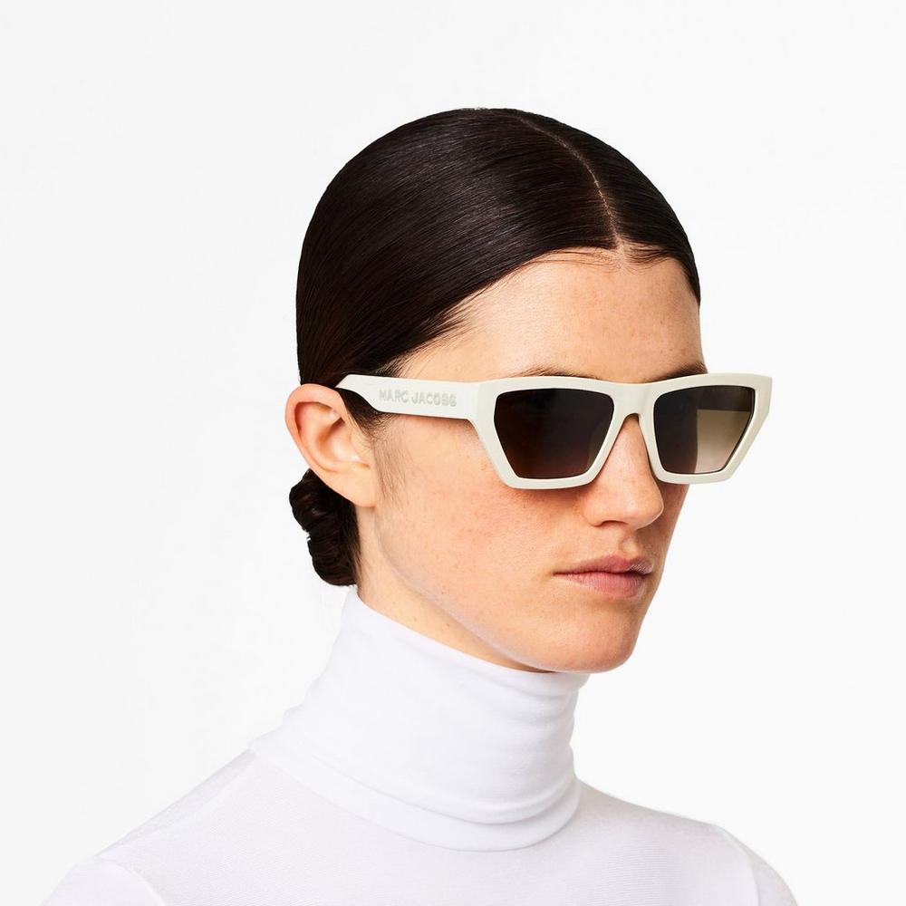 Marc Jacobs Cat Eye Slnecne Okuliare Damske Ivory | HPOJ-26108