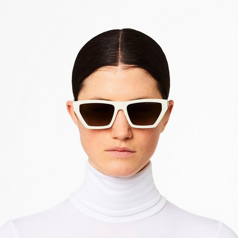 Marc Jacobs Cat Eye Slnecne Okuliare Damske Ivory | HPOJ-26108