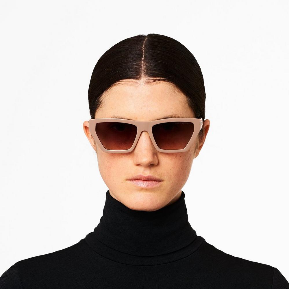 Marc Jacobs Cat Eye Slnecne Okuliare Damske Béžové | JOQN-02871