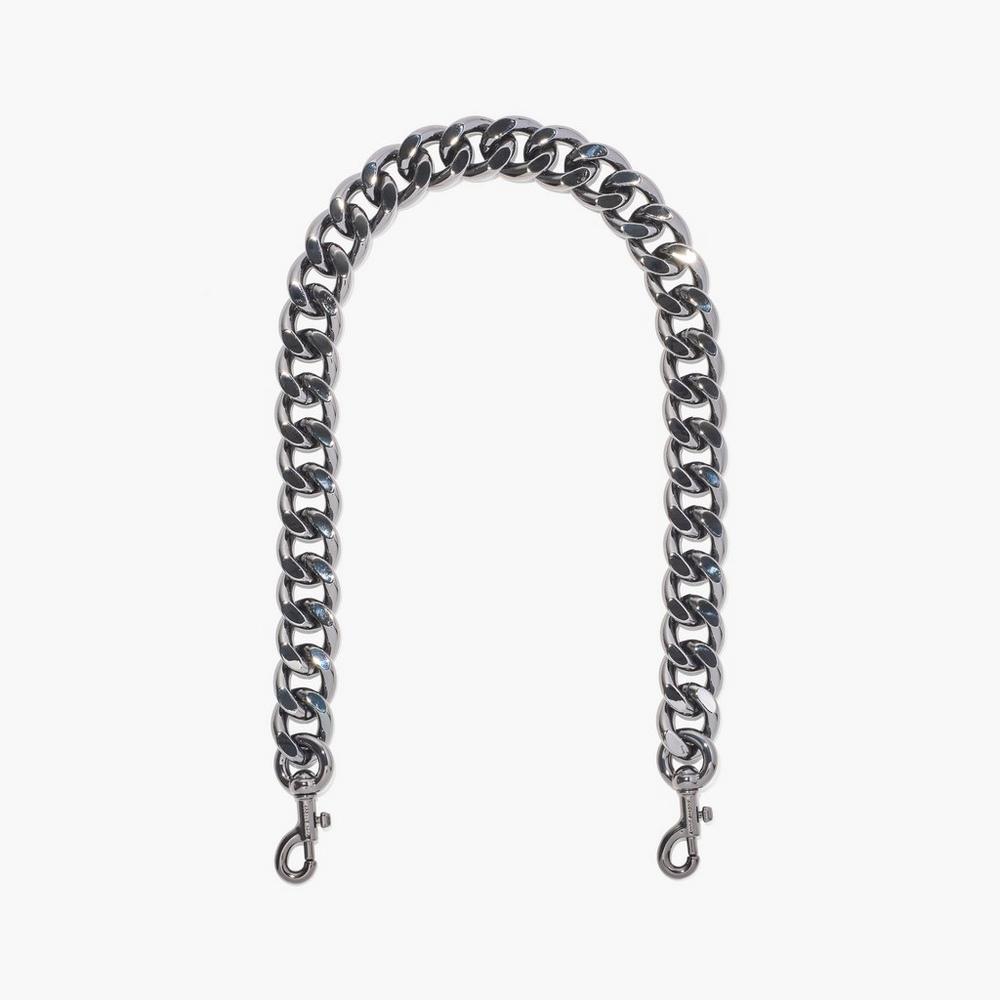 Marc Jacobs Chainlink Shoulder Strap Damske Strieborne | RGWB-01579