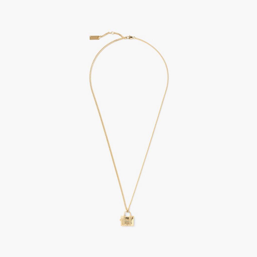 Marc Jacobs Charm Náhrdelník Damske Svetlo Zlate | FKDW-46501