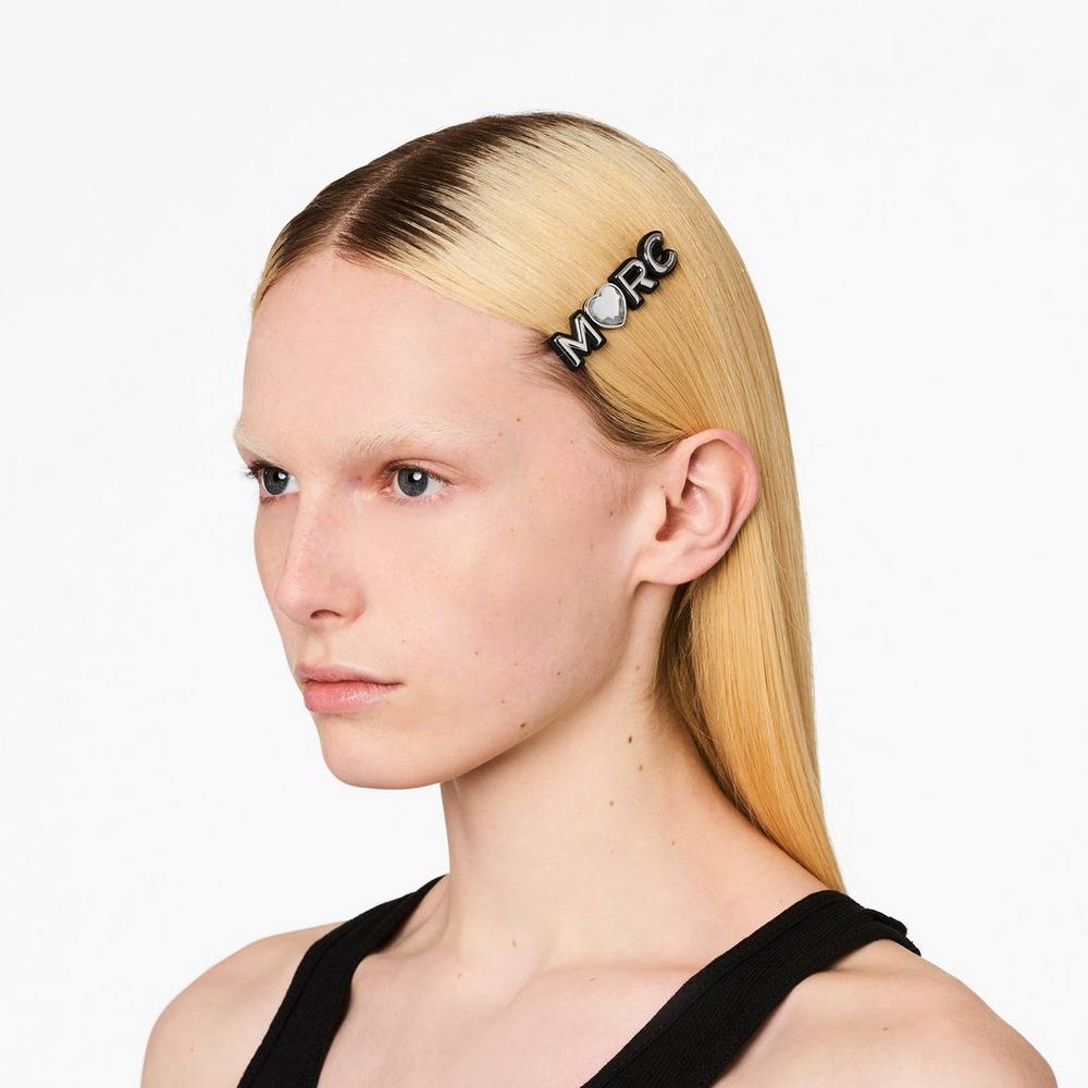 Marc Jacobs Charmed Crystal Hair Pin DTM Vlasové Doplnky Damske Čierne Viacfarebný | HBYL-30256