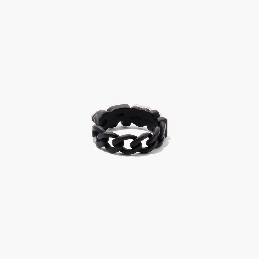 Marc Jacobs Charmed Marc Chain Prstene Damske Čierne Viacfarebný | TYNQ-29305