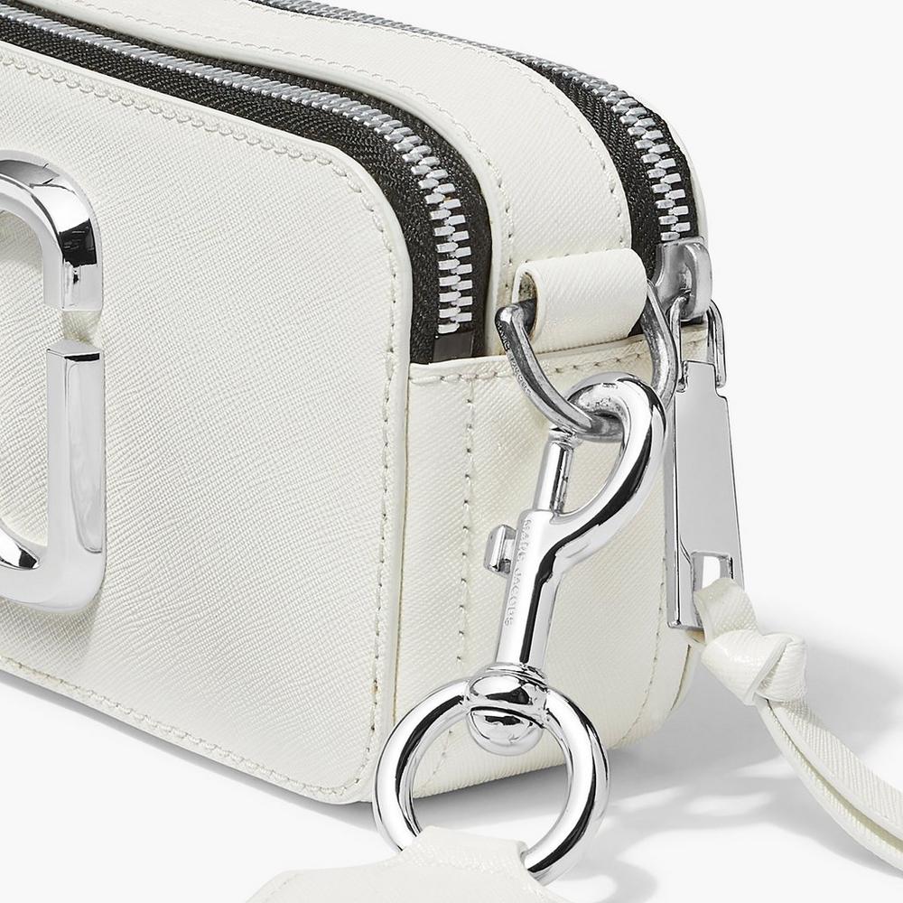 Marc Jacobs DTM Snapshot Kabelka Damske Biele | EAVW-52037