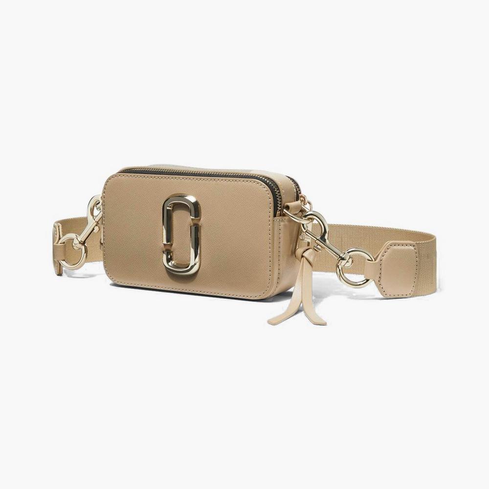 Marc Jacobs DTM Snapshot Kabelka Damske Hnedožltý | KBGN-02793