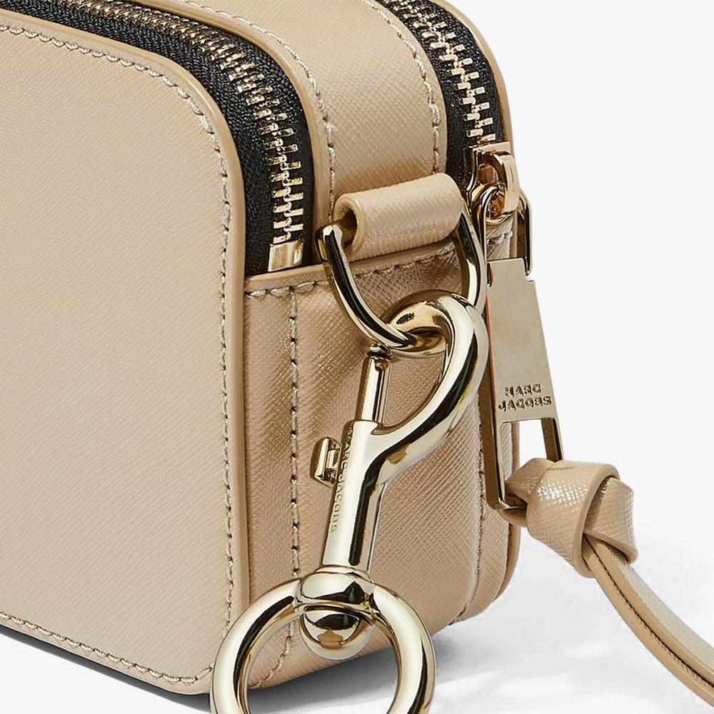 Marc Jacobs DTM Snapshot Kabelka Damske Hnedožltý | KBGN-02793
