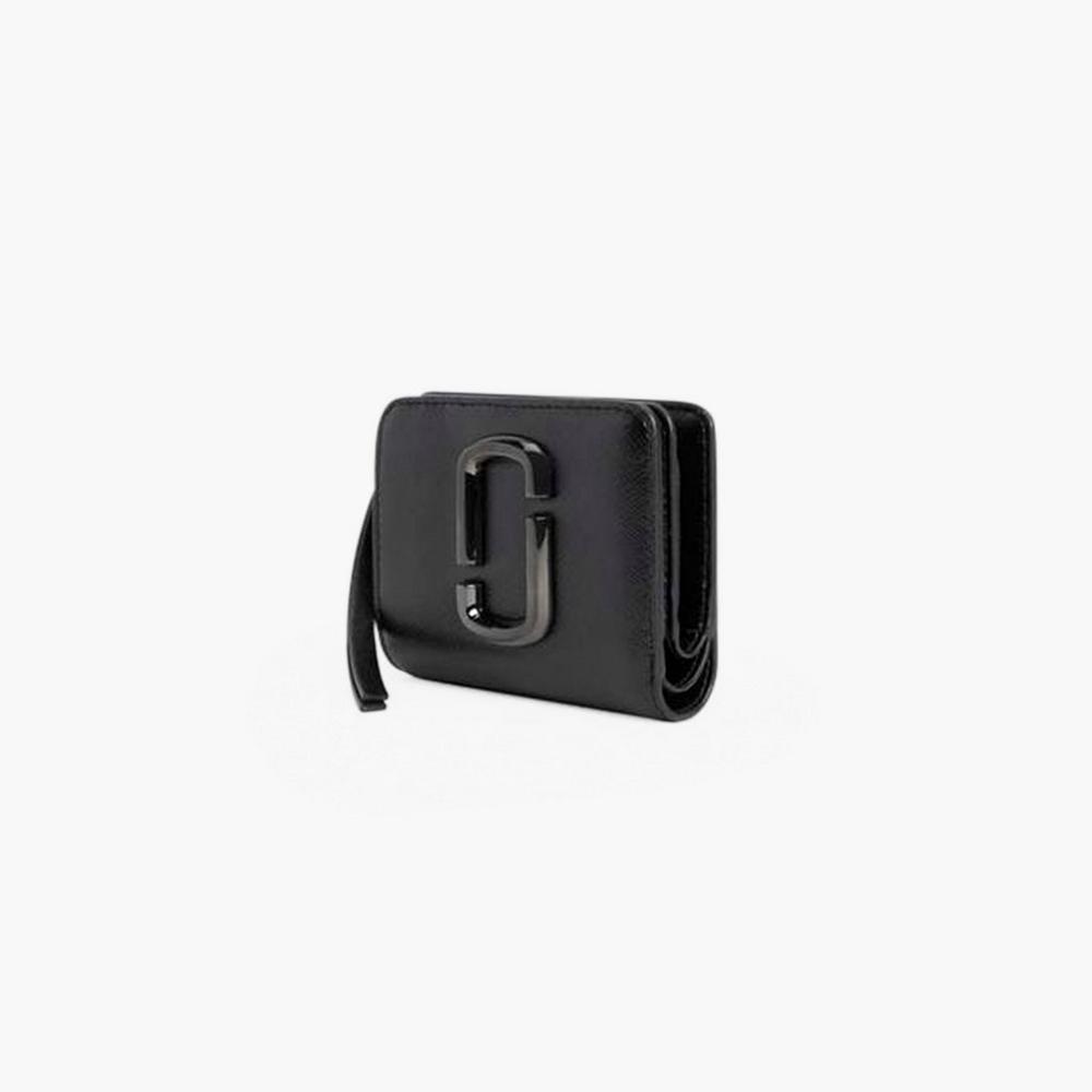 Marc Jacobs Dtm Mini Compact Wallet Snapshot Kabelka Damske Čierne | TGDS-49372