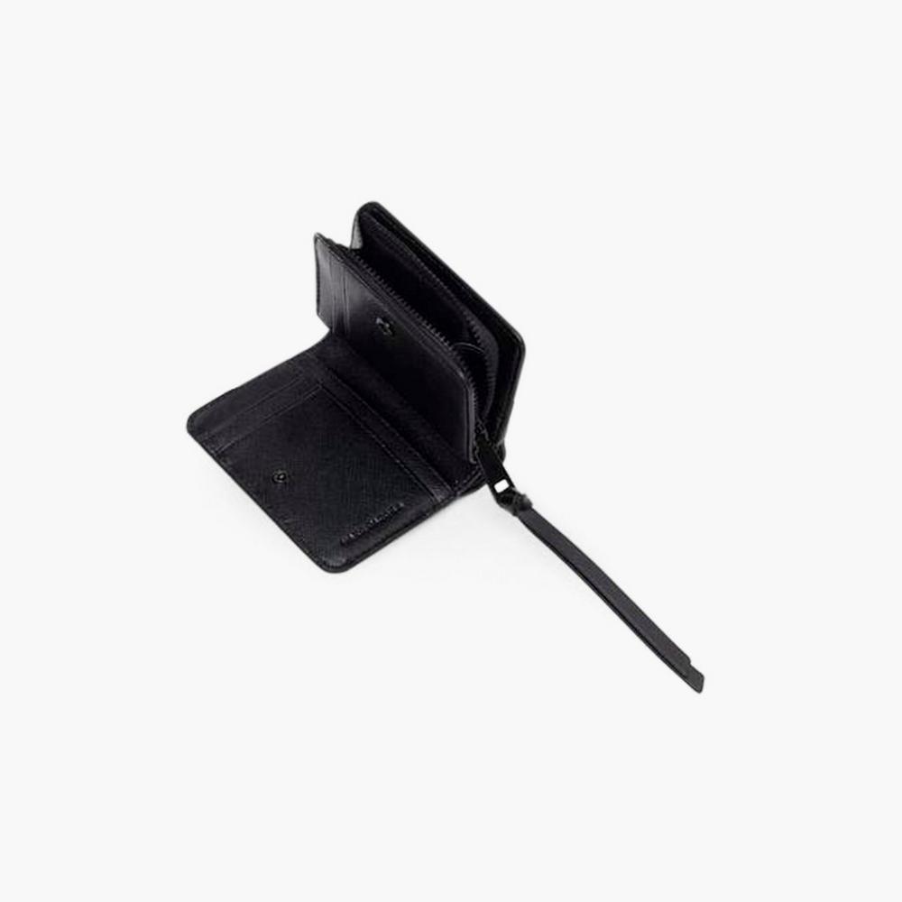 Marc Jacobs Dtm Mini Compact Wallet Snapshot Kabelka Damske Čierne | TGDS-49372