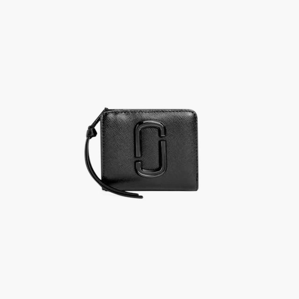 Marc Jacobs Dtm Mini Compact Wallet Snapshot Kabelka Damske Čierne | TGDS-49372