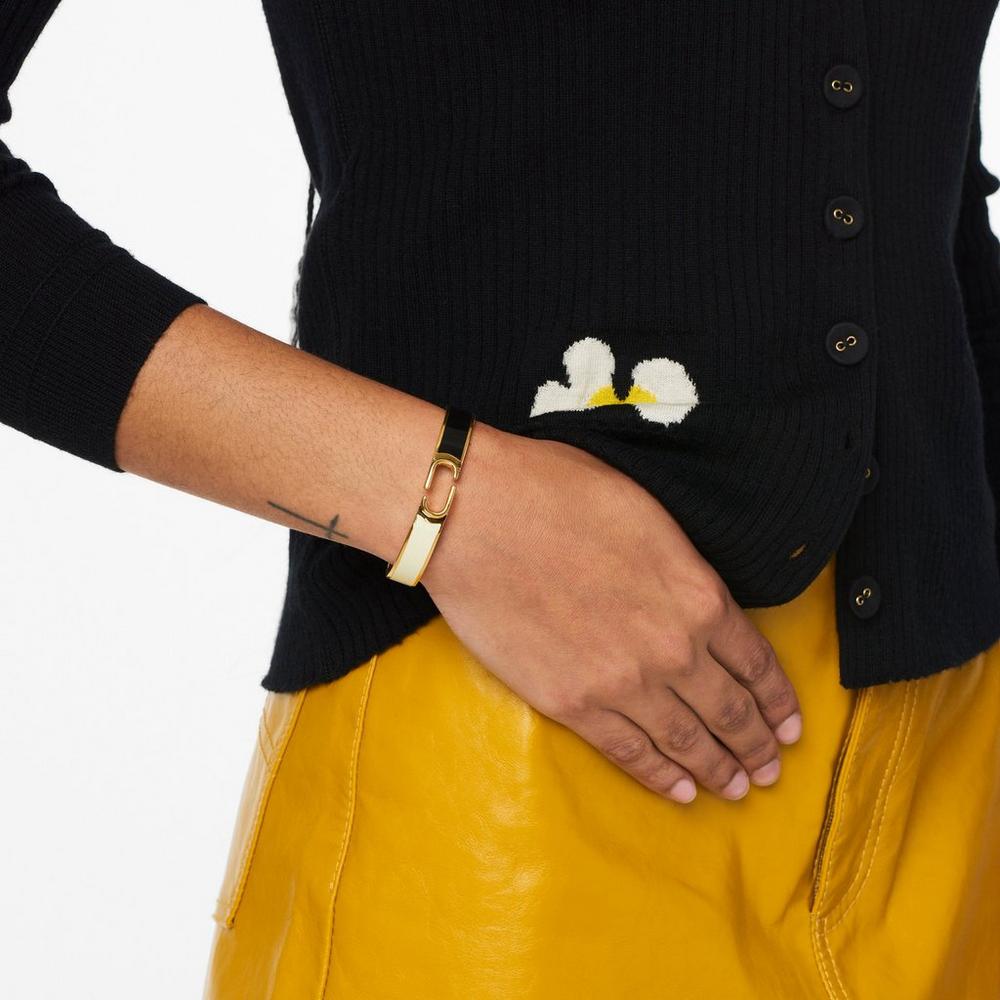 Marc Jacobs Hinge Naramky Damske Čierne Zlate | ATWG-04189
