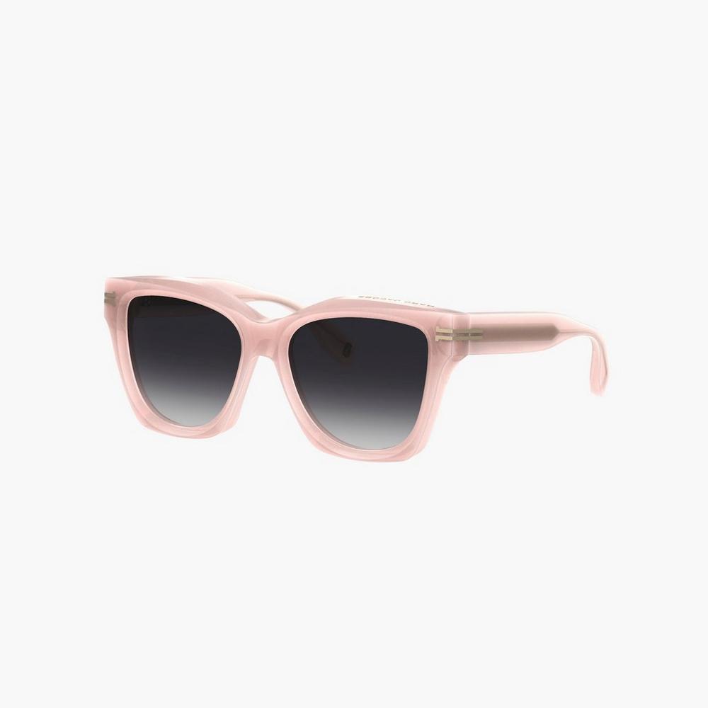 Marc Jacobs Icon Edge Oversized Square Slnecne Okuliare Damske Ruzove | DHCV-07235