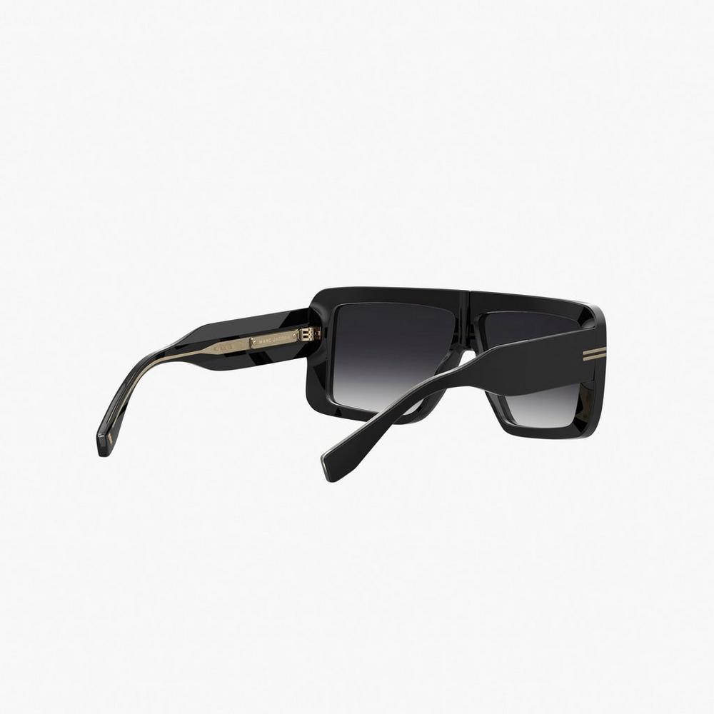 Marc Jacobs Icon Rectangular Slnecne Okuliare Damske Čierne | BIDL-74612