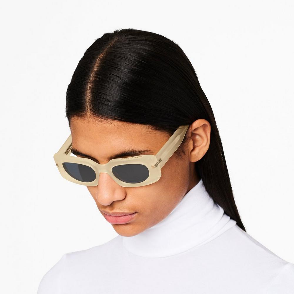 Marc Jacobs Icon Rectangular Slnecne Okuliare Damske Žlté | HSPG-54296