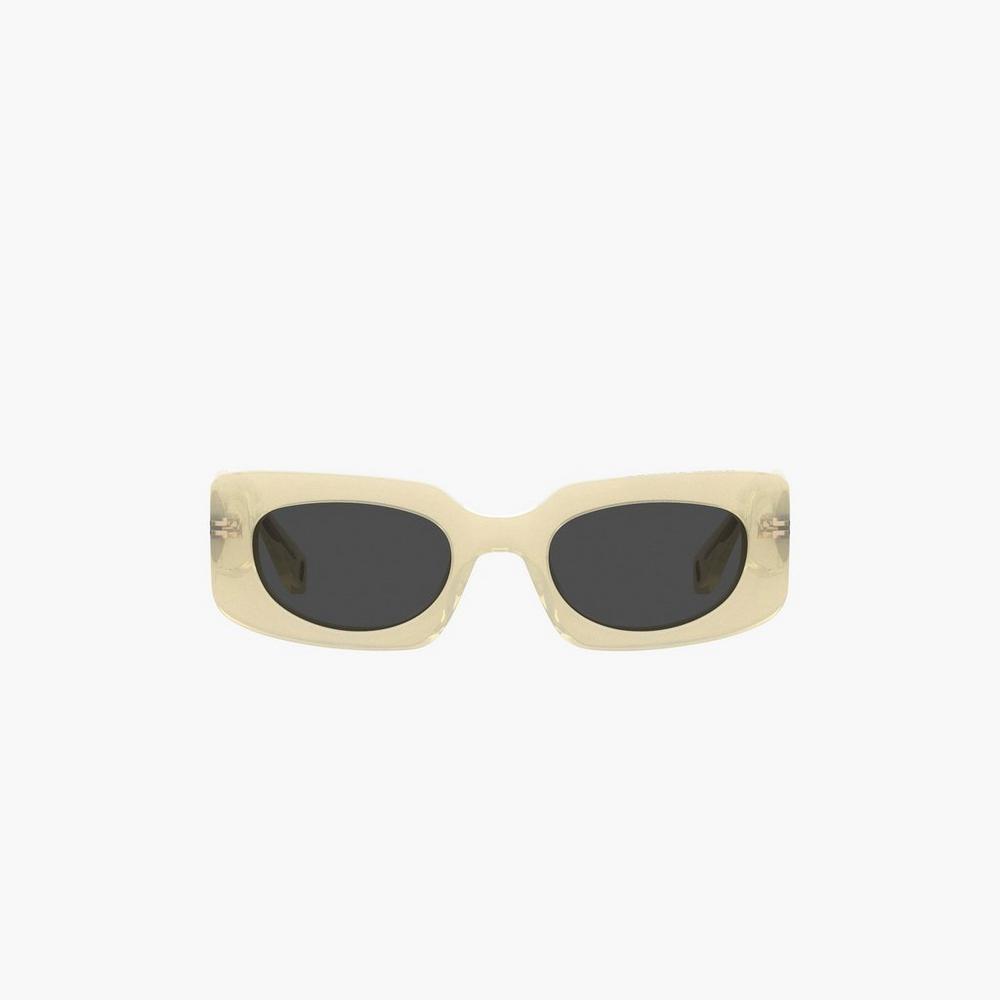 Marc Jacobs Icon Rectangular Slnecne Okuliare Damske Žlté | HSPG-54296