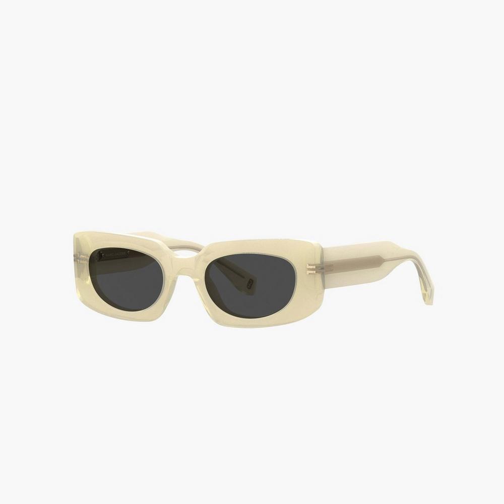 Marc Jacobs Icon Rectangular Slnecne Okuliare Damske Žlté | HSPG-54296