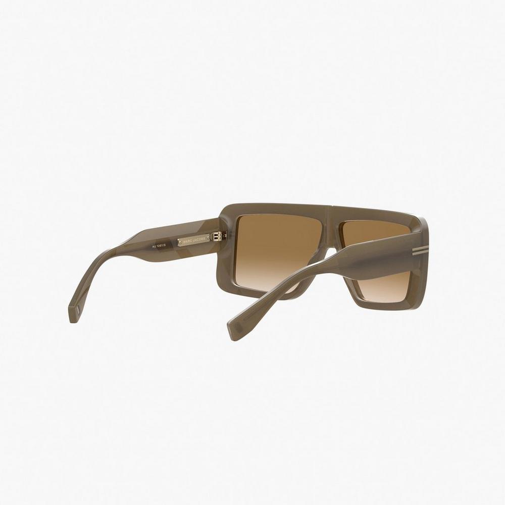 Marc Jacobs Icon Rectangular Slnecne Okuliare Damske Olivovo Zelená | PXWO-10936