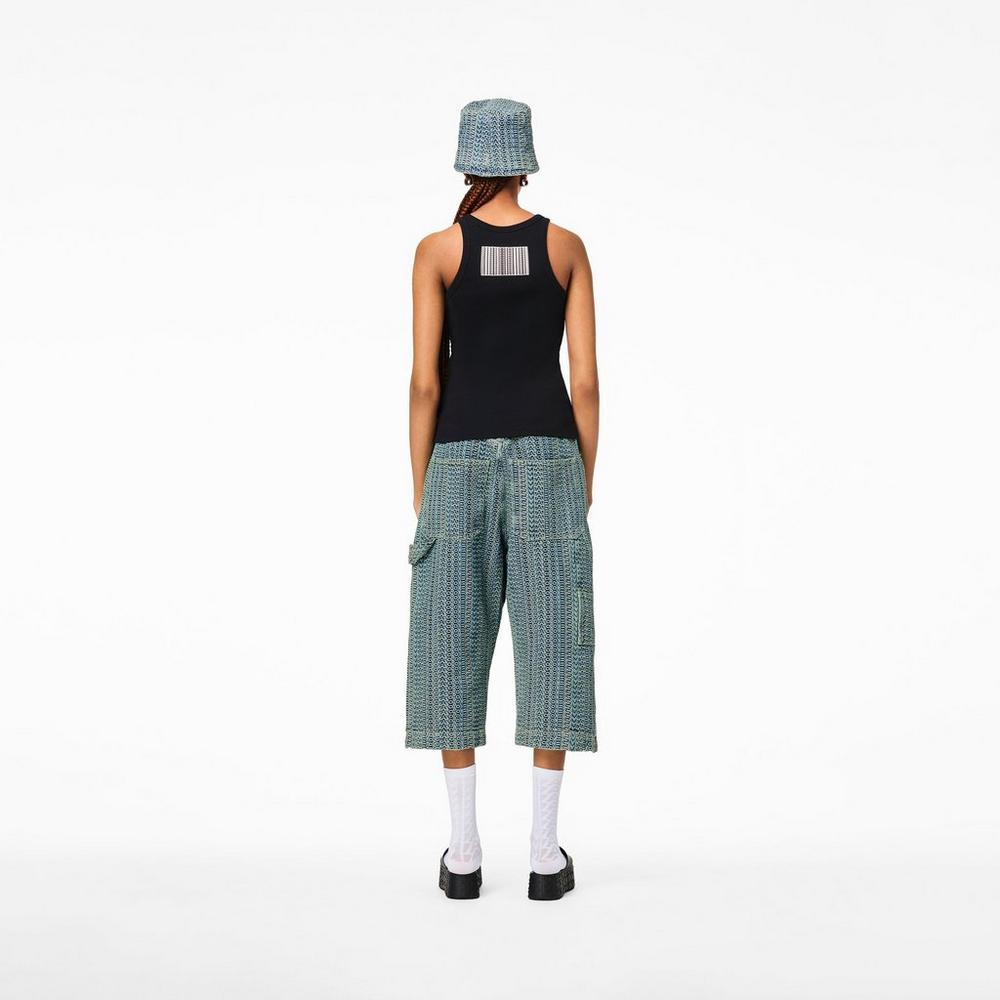 Marc Jacobs Icon Rib Tank Tielko Damske Čierne | UDPN-30895
