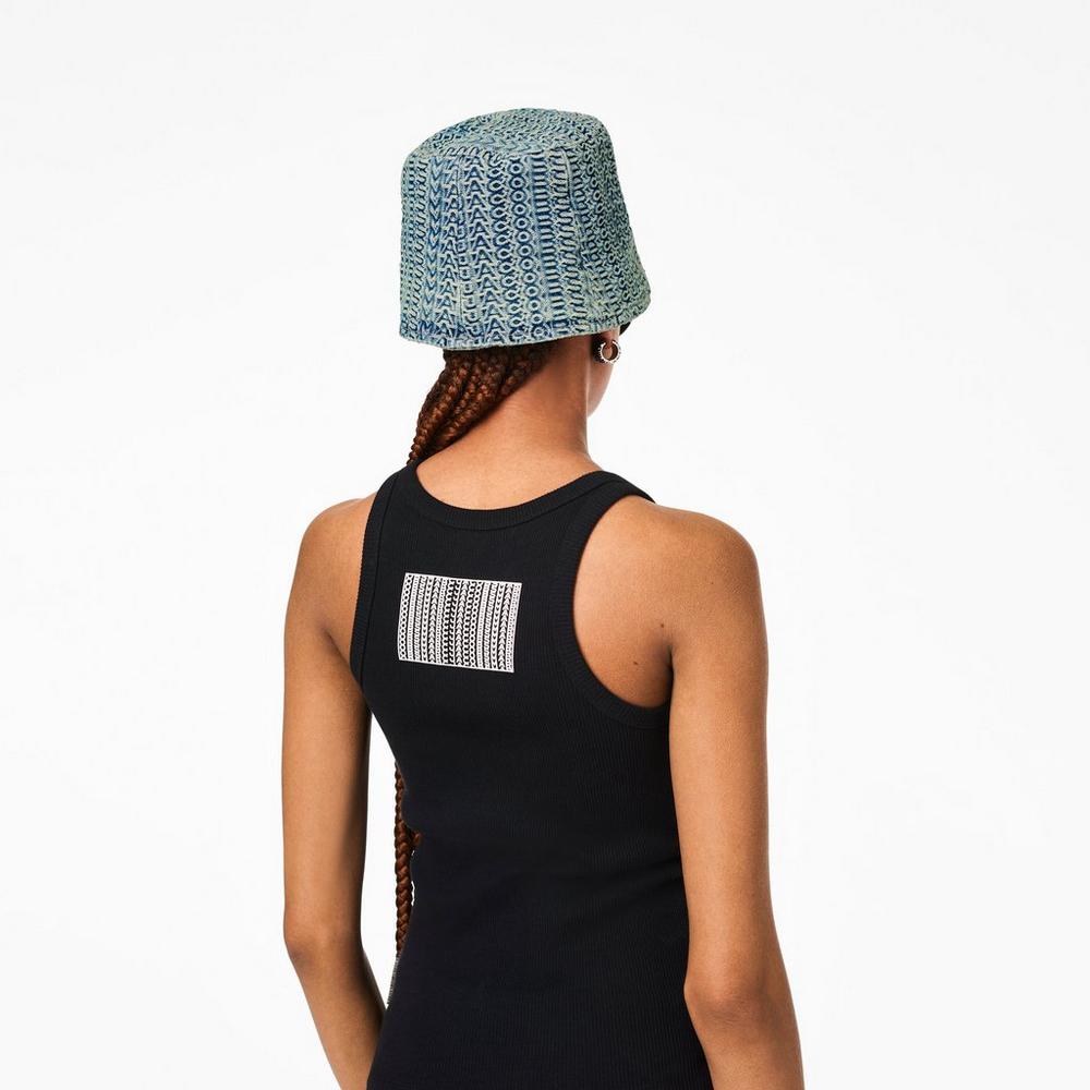 Marc Jacobs Icon Rib Tank Tielko Damske Čierne | UDPN-30895