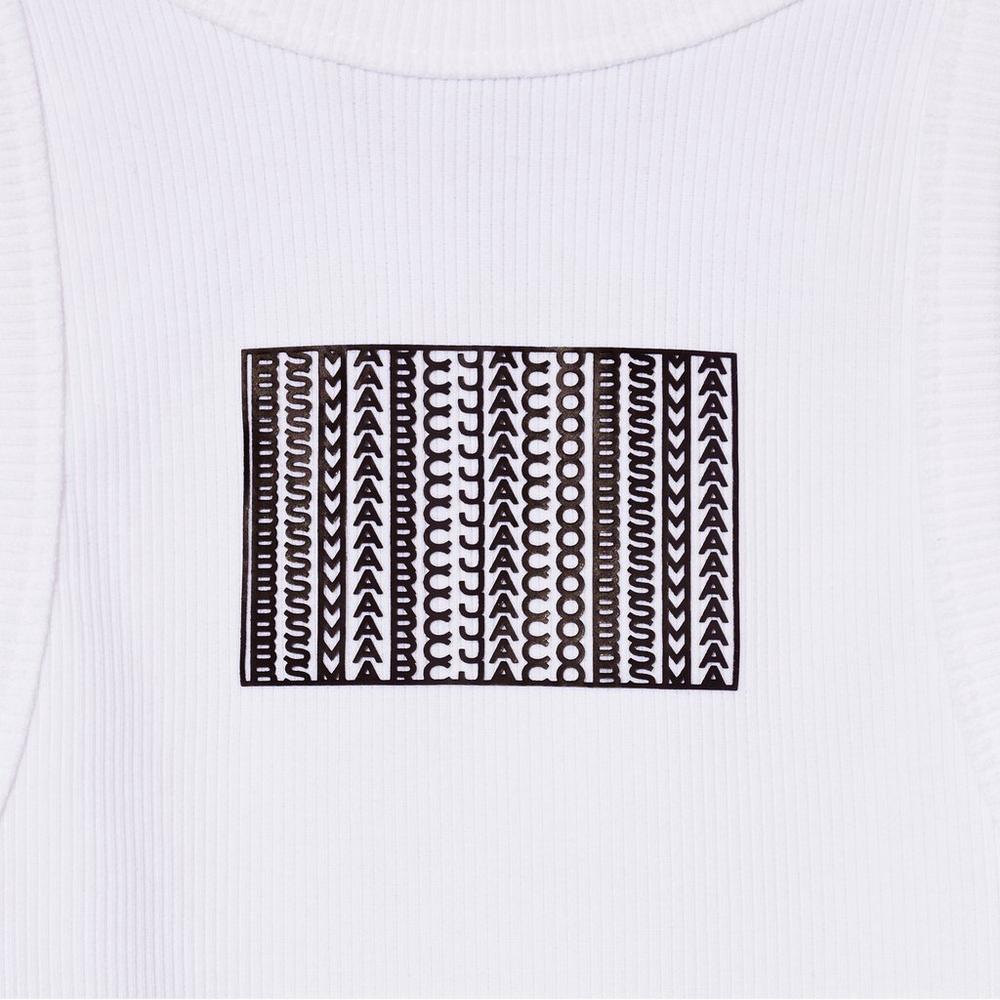 Marc Jacobs Icon Rib Tank Tielko Damske Biele | VTPF-54812