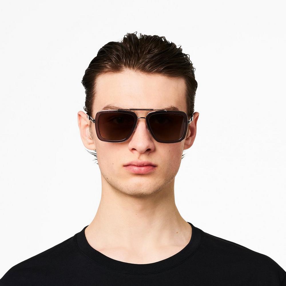 Marc Jacobs Icon Square Pilot Slnecne Okuliare Damske Siva | ZTME-58720
