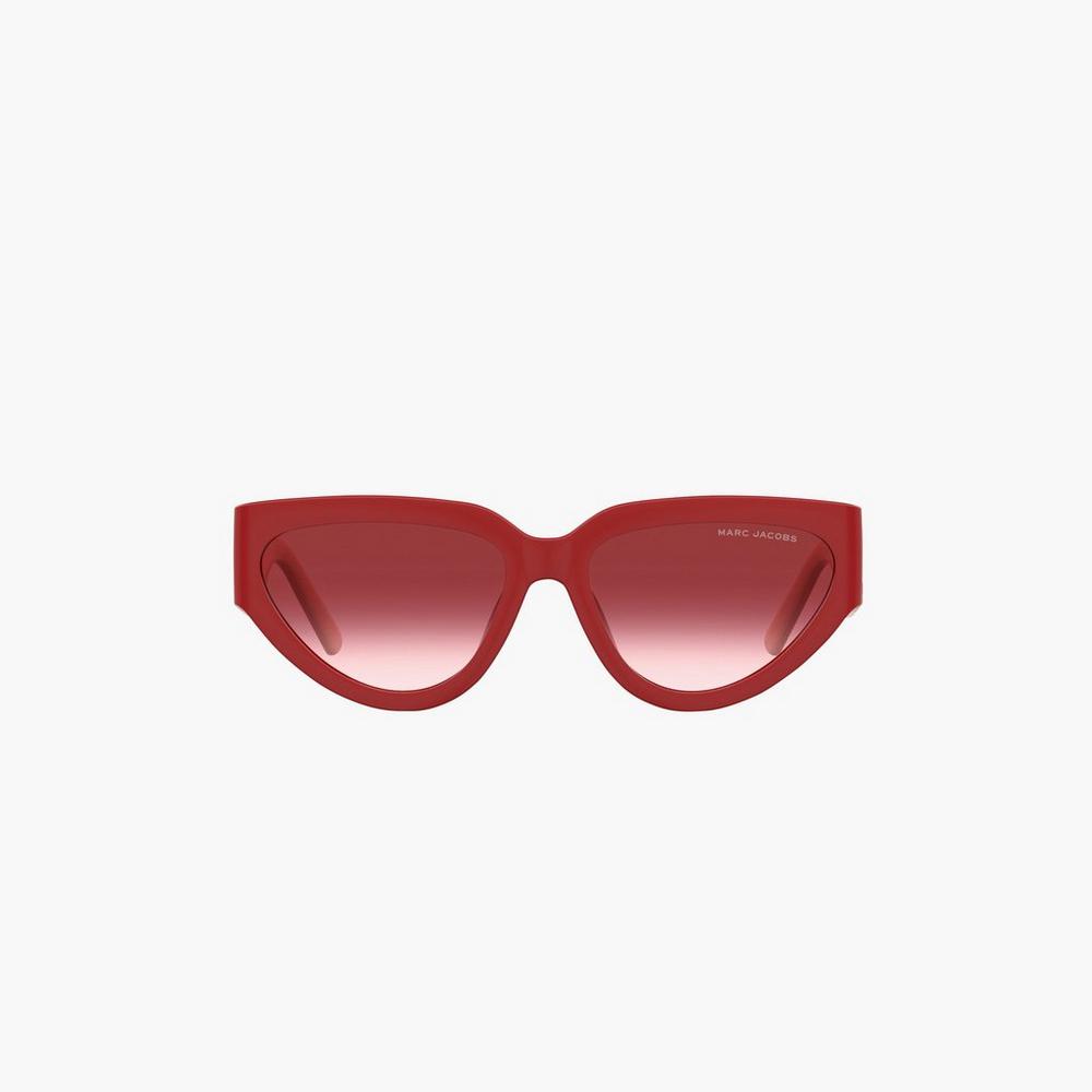 Marc Jacobs J Marc Cat Eye Slnecne Okuliare Damske Červené | GPNT-59304