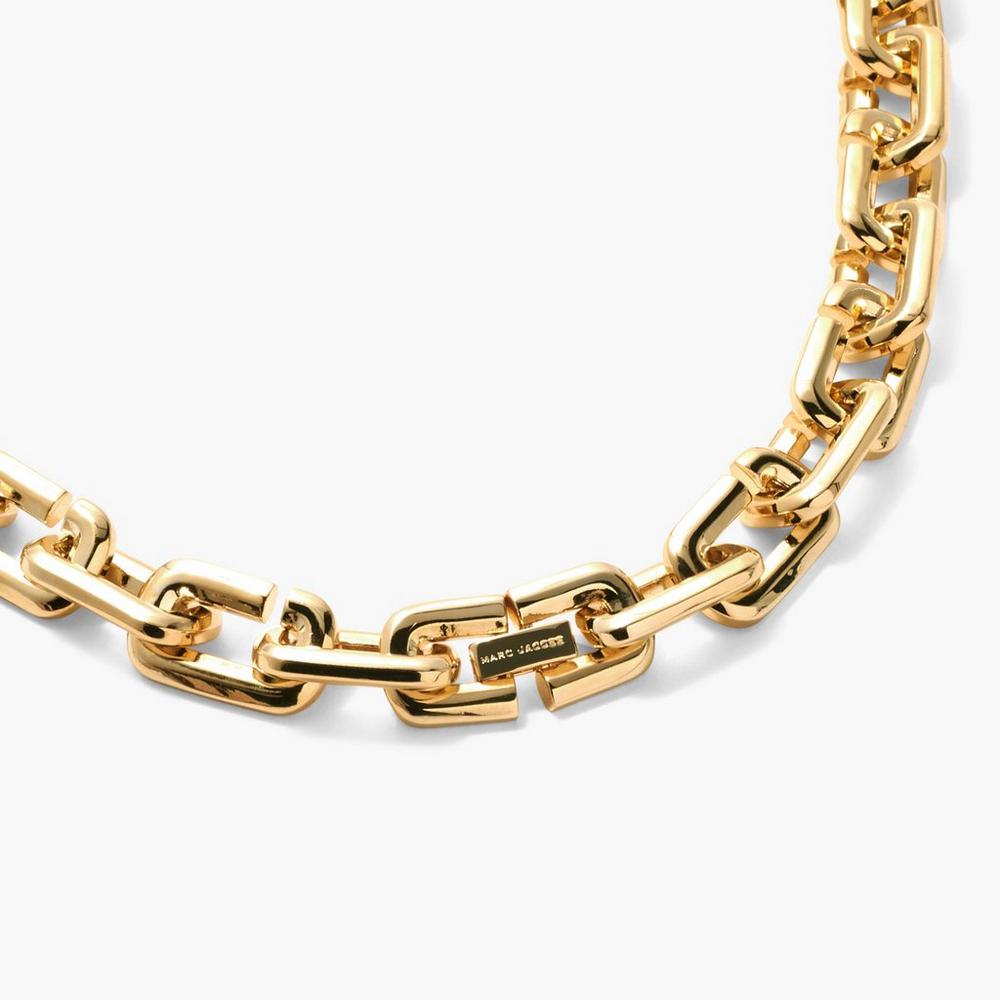 Marc Jacobs J Marc Chain Link Náhrdelník Damske Zlate | KBGO-87329