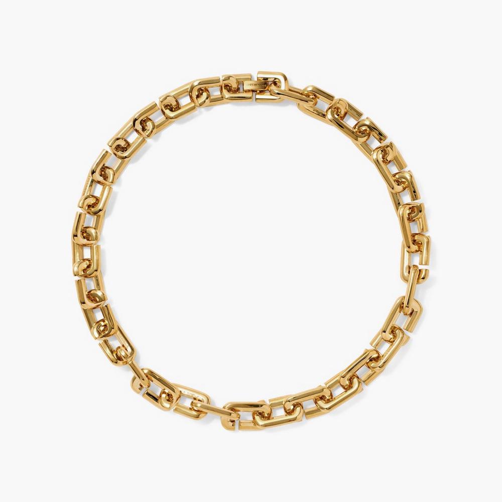 Marc Jacobs J Marc Chain Link Náhrdelník Damske Zlate | KBGO-87329
