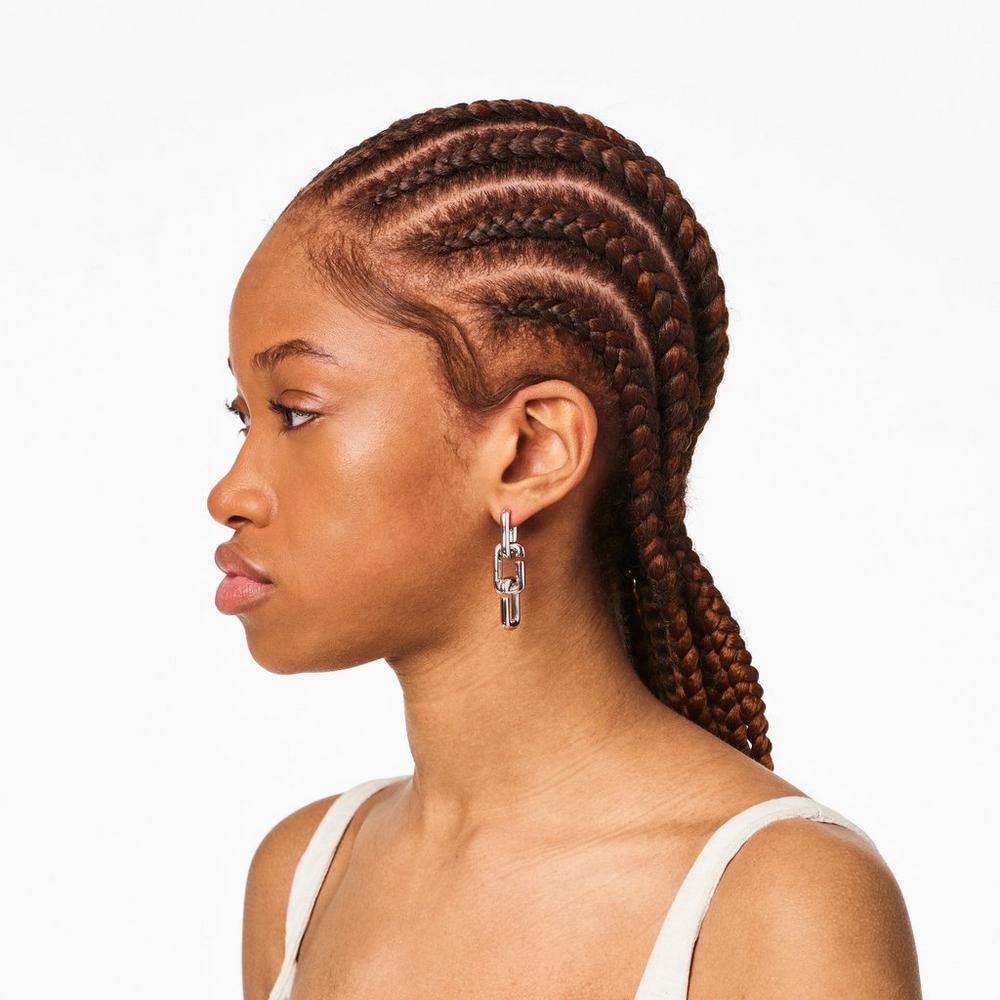 Marc Jacobs J Marc Chain Links Nausnice Damske Strieborne | HDJA-06137