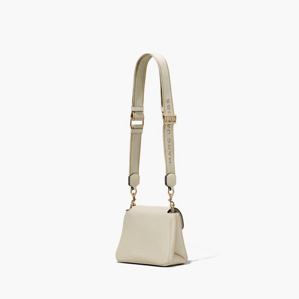 Marc Jacobs J Marc Chain Mini Satchel Taske Damske Biele | CYFL-23984