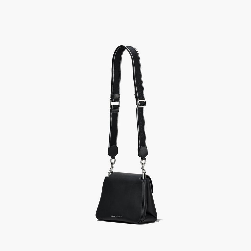 Marc Jacobs J Marc Chain Mini Satchel Taske Damske Čierne Strieborne | ZCIF-57362