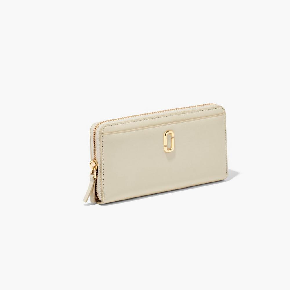 Marc Jacobs J Marc Continental Velke Penazenky Damske Biele | DBGO-56814