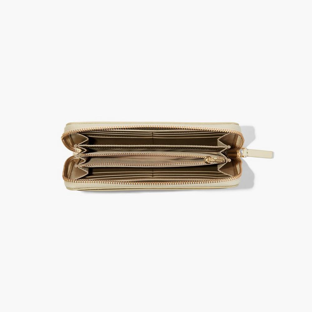 Marc Jacobs J Marc Continental Velke Penazenky Damske Biele | DBGO-56814