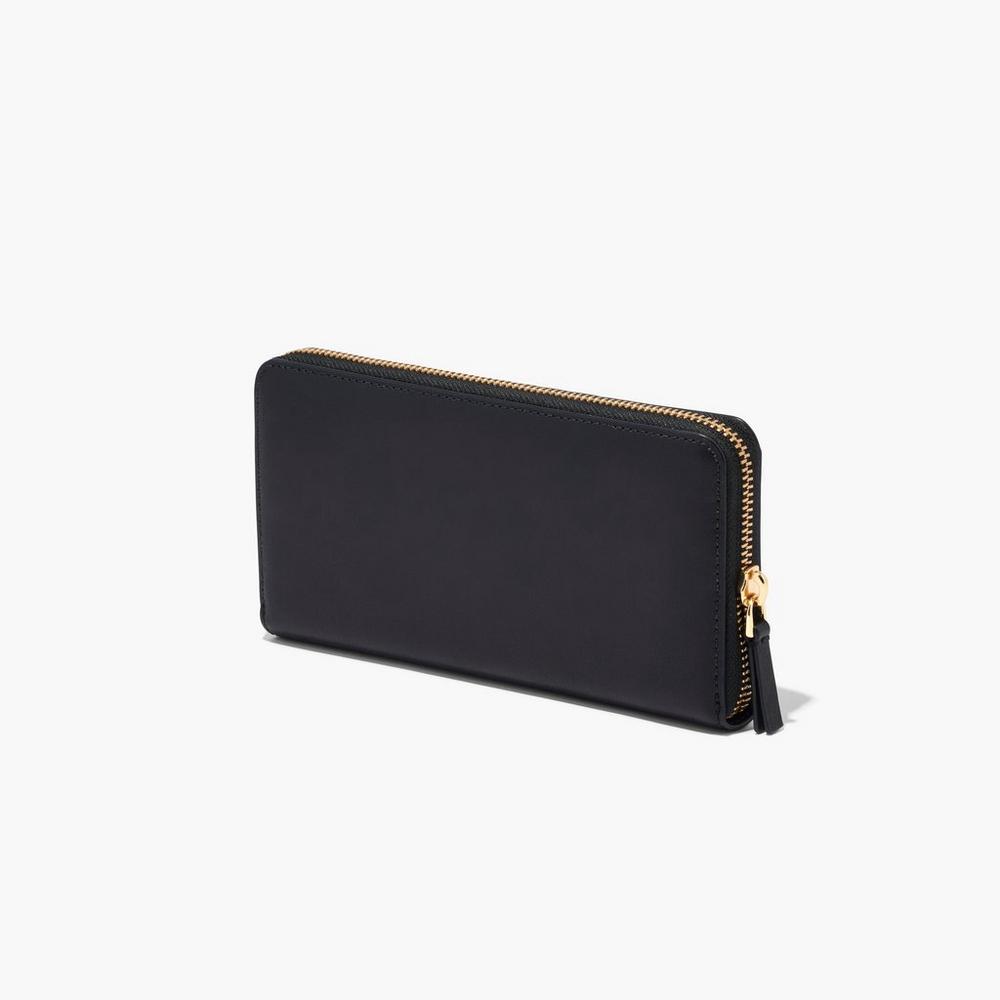 Marc Jacobs J Marc Continental Velke Penazenky Damske Čierne | DMSB-25970