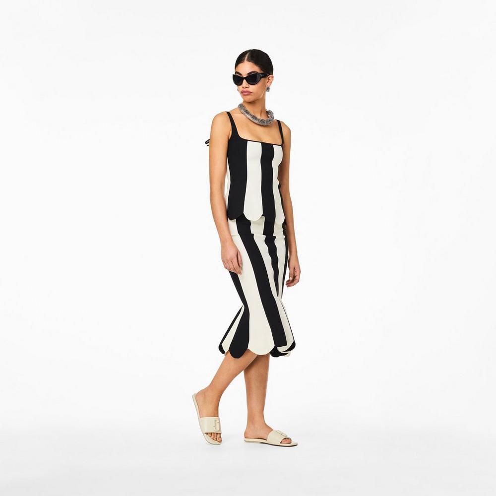Marc Jacobs J Marc Leather Sandále Damske Biele | VHQE-85762