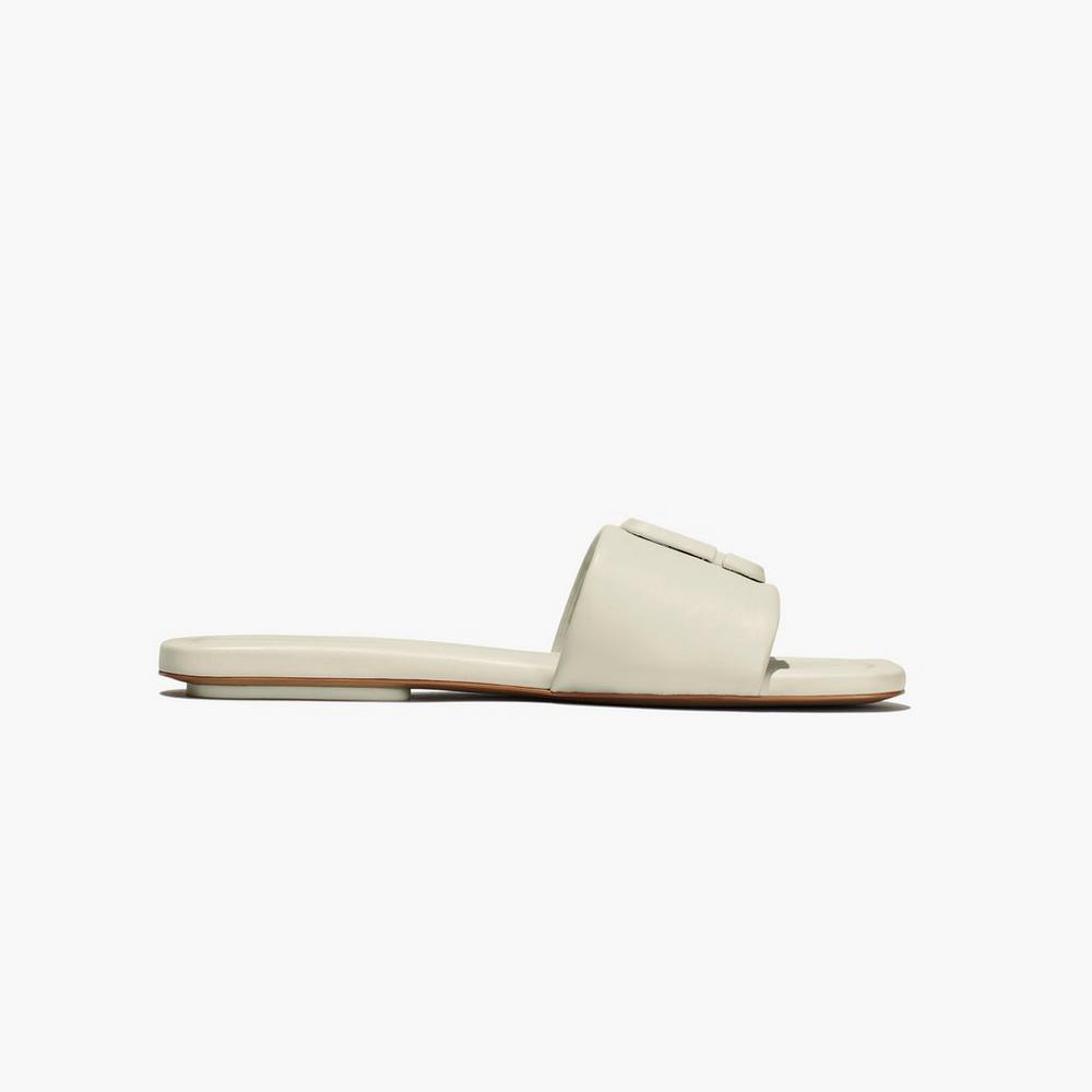 Marc Jacobs J Marc Leather Sandále Damske Biele | VHQE-85762