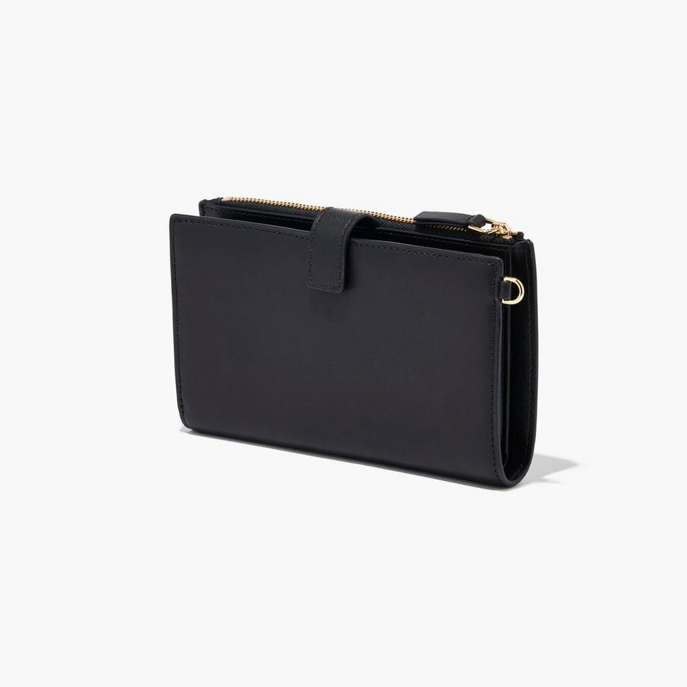 Marc Jacobs J Marc Phone Wristlet Velke Penazenky Damske Čierne | TFYN-23584