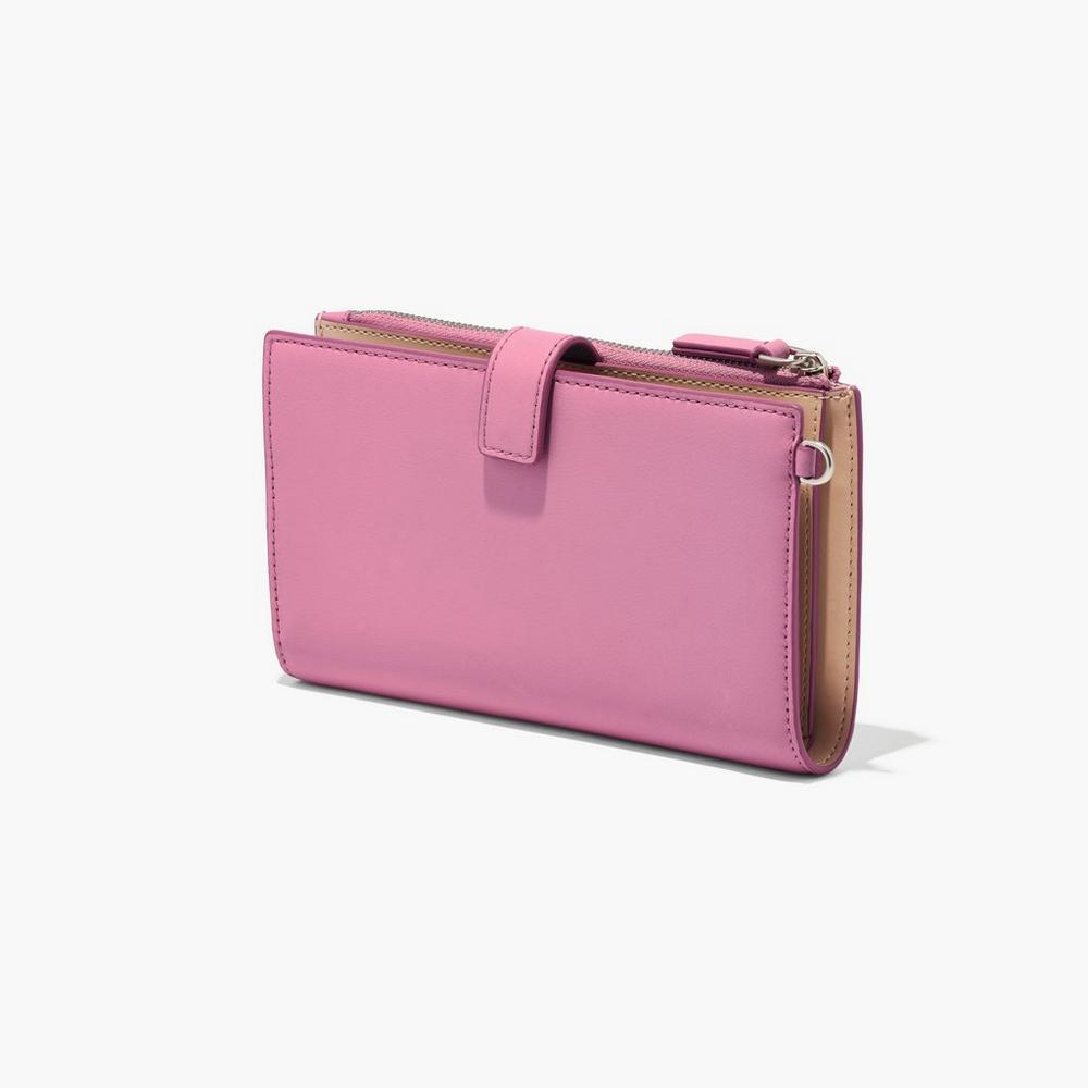 Marc Jacobs J Marc Phone Wristlet Velke Penazenky Damske Ruzove | VXDK-53486