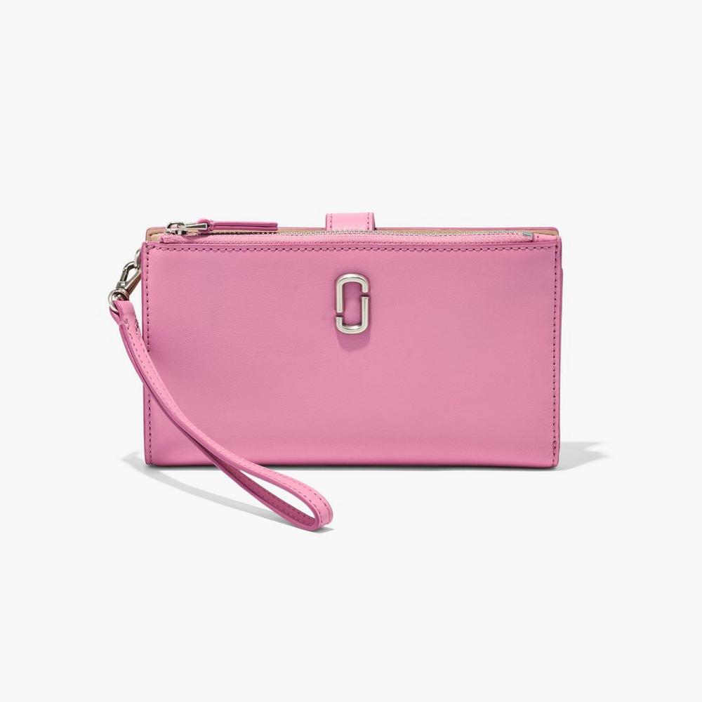 Marc Jacobs J Marc Phone Wristlet Velke Penazenky Damske Ruzove | VXDK-53486