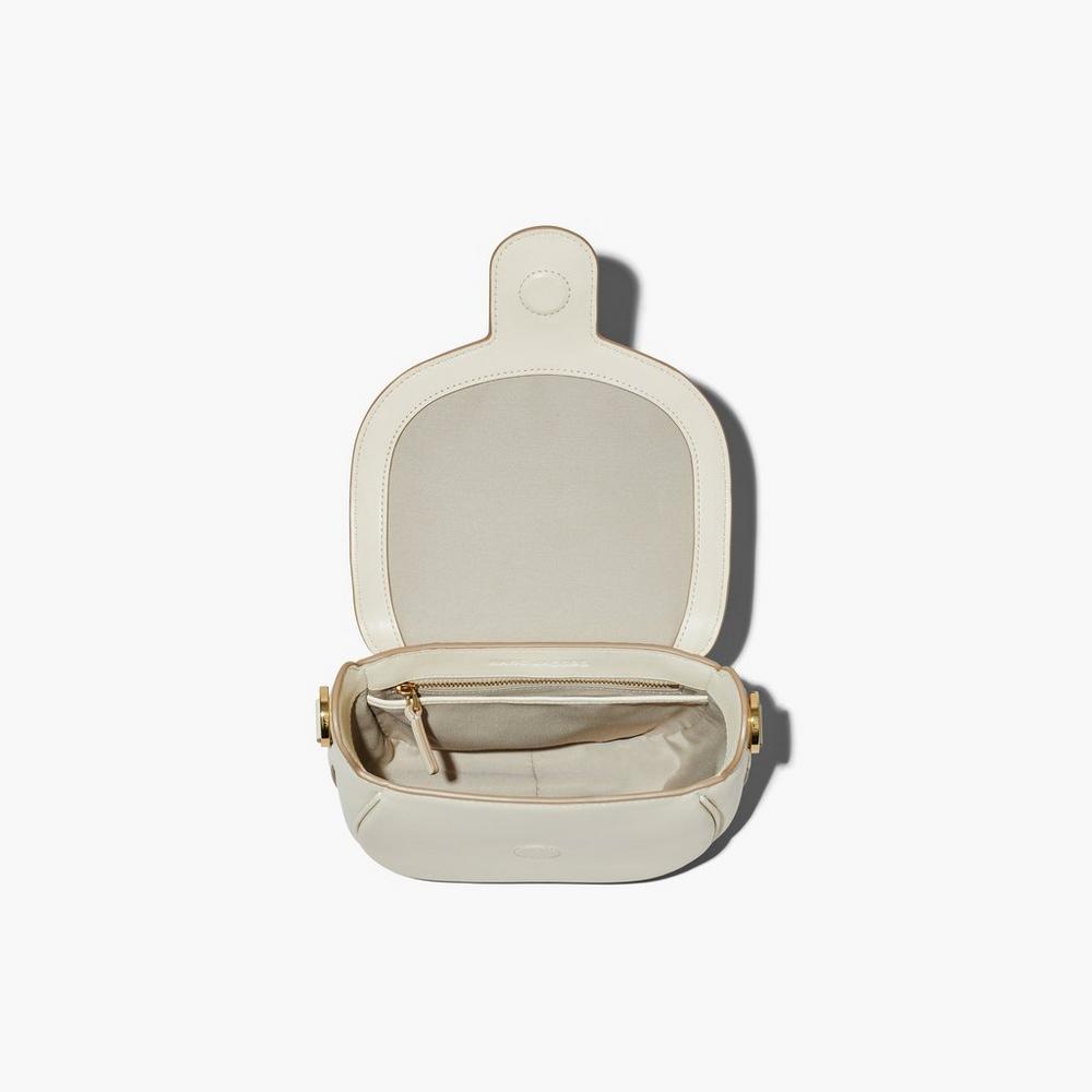 Marc Jacobs J Marc Small Sedlové Tašky Damske Biele | VZBR-12734