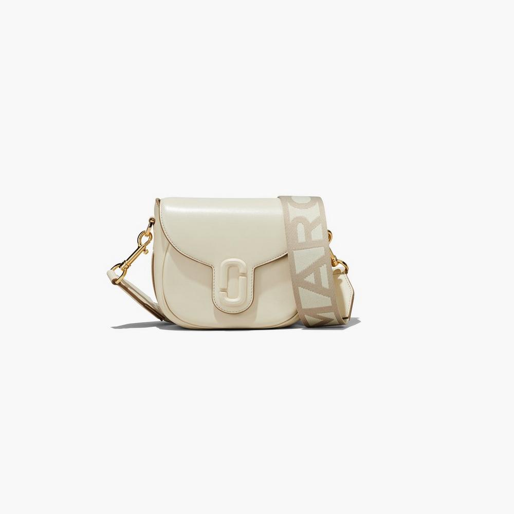 Marc Jacobs J Marc Small Sedlové Tašky Damske Biele | VZBR-12734